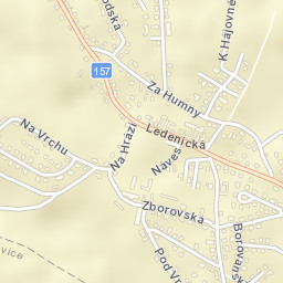 Srubec Street Map