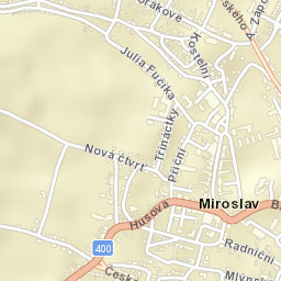 Miroslav Street Map