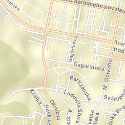 Nová Dubnica Street Map