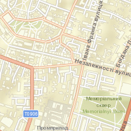 Ivano-Frankivsk Street Map