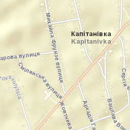 Kapitanivka Street Map