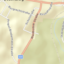 Dobersberg Street Map