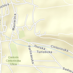 Krompachy Street Map