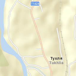 Tukhlia Street Map
