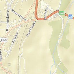 Suchdol nad Lužnicí Street Map
