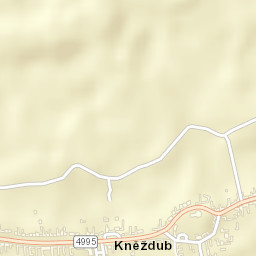 Kněždub Street Map