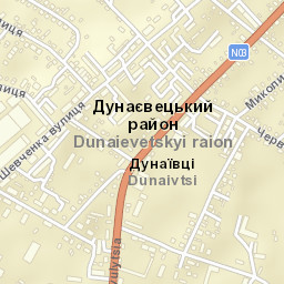 Dunaivtsi Street Map