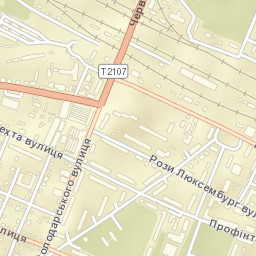 Lozova Street Map