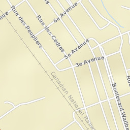 Dolbeau-Mistassini Street Map