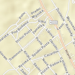 Dolní Bojanovice Street Map