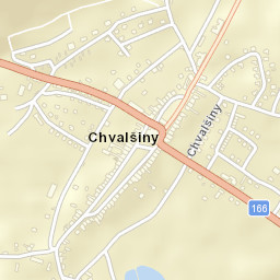 Chvalšiny Street Map