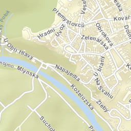 Znojmo Street Map