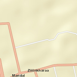 Dzüünharaa Street Map