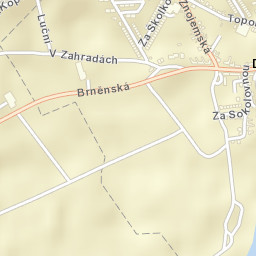 Dobšice Street Map