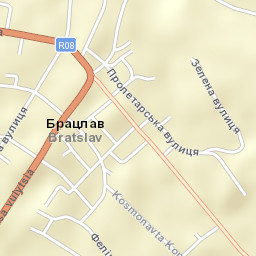 Bratslav Street Map