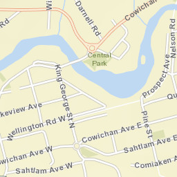 Lake Cowichan Street Map
