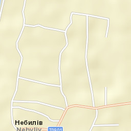 Nebyliv Street Map