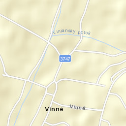 Vinné Street Map