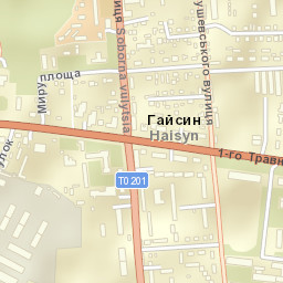 Haisyn Street Map