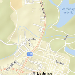 Lednice Street Map