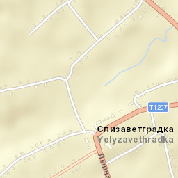 Yelyzavethradka Street Map
