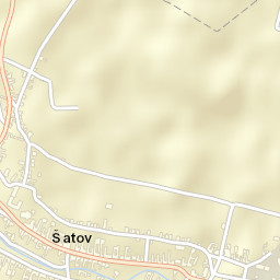Šatov Street Map