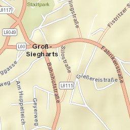 Groß-Siegharts Street Map