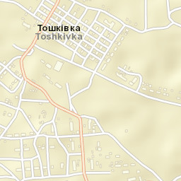 Toshkivka Street Map