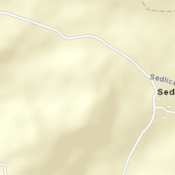 Sedlice Street Map