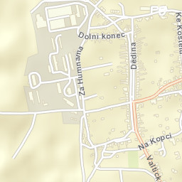 Hlohovec Street Map