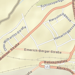 Gmünd Street Map