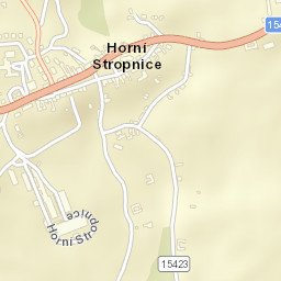 Horní Stropnice Street Map