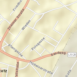 Retz Street Map