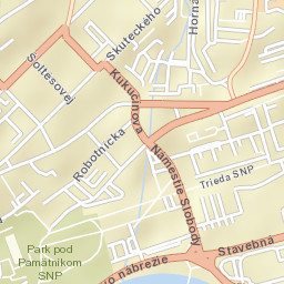 Banská Bystrica Street Map
