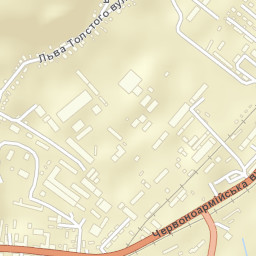 Perechyn Street Map