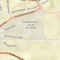 Laa an der Thaya Street Map