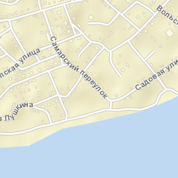 Zaplavnoye Street Map