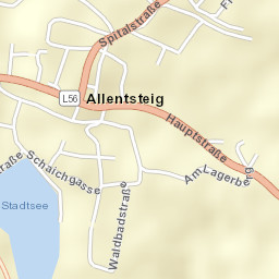 Allentsteig Street Map