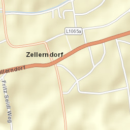 Zellerndorf Street Map