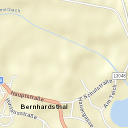 Bernhardsthal Street Map