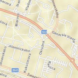 Revúca Street Map