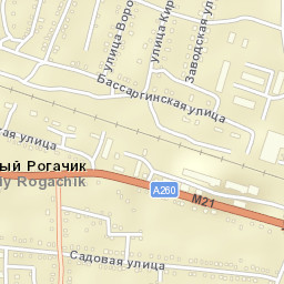 Novy Rogachik Street Map