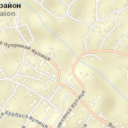Horodenka Street Map