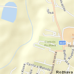 Okres Rožňava Street Map
