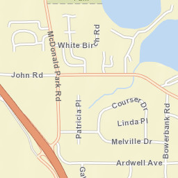 North Saanich Street Map