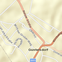Guntersdorf Street Map