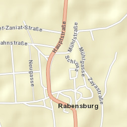 Rabensburg Street Map