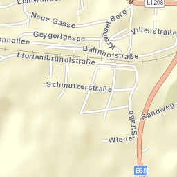 Eggenburg Street Map
