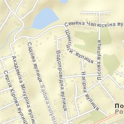 Popasna Street Map