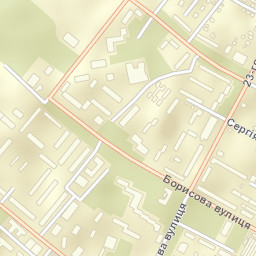 Kirovs’ka Mis’krada Street Map
